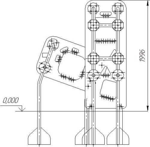 Romana Детский спортивно-игровой комплекс для улицы серия "Сфера" Romana 057.15.00 фото 3