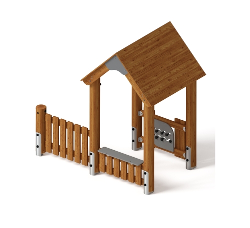 Домик (лиственница темный) МФ 10.24.02-Л.И1.01 фото 2