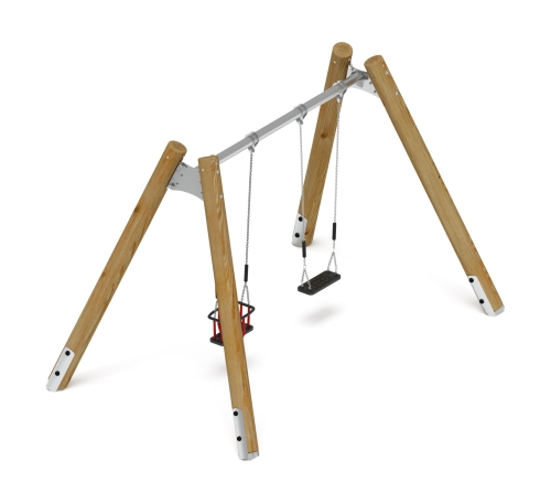 Качели (Лиственница орех) ИО 12.Р.04.03.01-Л.И1.02 фото 5