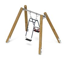 Качели семья (Лиственница орех) ИО 11.Р.07.01-Л.И1.02