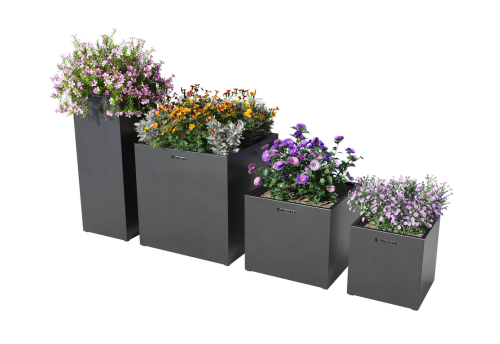 Цветочница (кашпо) "Хайтек", H=1425 мм фото 3