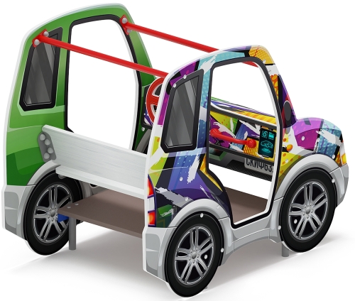 Машинка - Беседка машинка - МФ 10.03.01-02.И1 фото 2