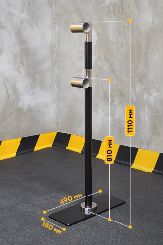 Стойки 2-х уровневого мобильного (переносного) хореографического станка «Элегант» V2.0 (пара) фото 2