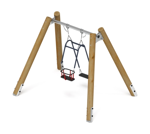 Качели семья (Лиственница орех) ИО 11.Р.07.01-Л.И1.02 фото 3