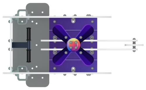 Вертолетик - Качалка на пружине (Хамелеон) - ИО 23.03.04-02 фото 4
