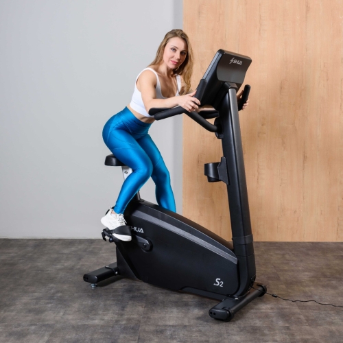 Велотренажер вертикальный SHUA SH-B9100UT (Android display) фото 15