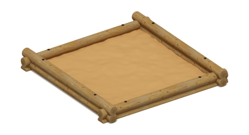 Песочница (Лиственница орех) ИО 5.24.02-Л.И1.02 фото 4