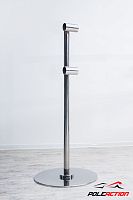 Стойки 2-х уровневого мобильного (переносного) хореографического станка «Элегант» (нерж.сталь, пара)