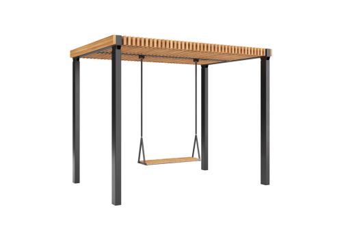 Парковые качели "Омега" с сиденьем фото 2