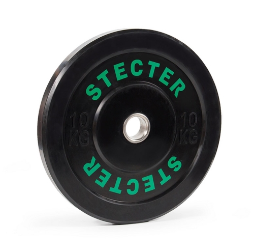 Каучуковый диск для штанги (rubber bumper plates) 10 кг