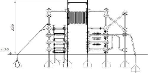 Romana Детский спортивно-игровой комплекс с горкой серия "Сфера" Romana 057.21.00 фото 4