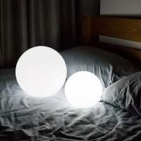 Шар-светильник 50 см (напольный, Белый)