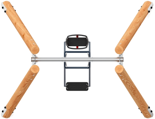 Качели семья (Лиственница) ИО 11.Р.07.01-Л.И1 фото 4