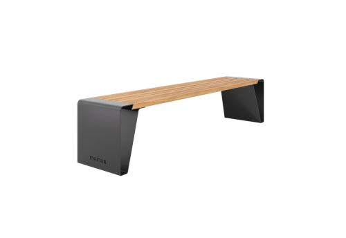 Скамья уличная "Петра" без спинки фото 2