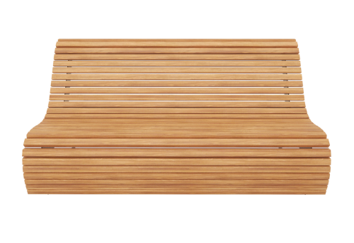 Скамья уличная "Богема" со спинкой фото 3