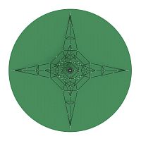 Пирамида - СК 2.05.03-РК сетка на резиновое покрытие