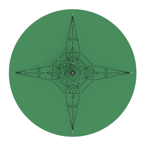 Пирамида - СК 2.05.03-РК сетка на резиновое покрытие Пирамида - СК 2.05.03-РК сетка на резиновое покрытие