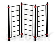 Комплекс из трех шведских стенок (PAW-57)