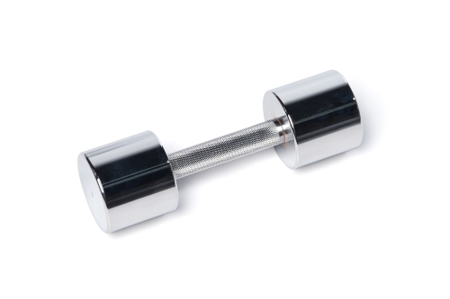 Хромированная гантель 6 кг фото 4