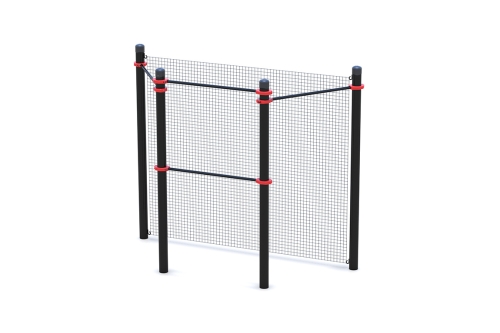 Мишень на стойках квадратная для тестирования инвалидов и лиц с ограниченными возможностями здоровья