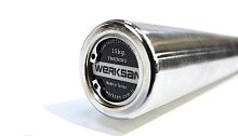 Гриф штанги тренировочный 15 кг WERK SAN (сертификат IWF)