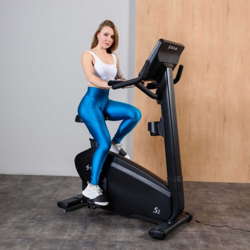 Велотренажер вертикальный SHUA SH-B9100UT (Android display) фото 16