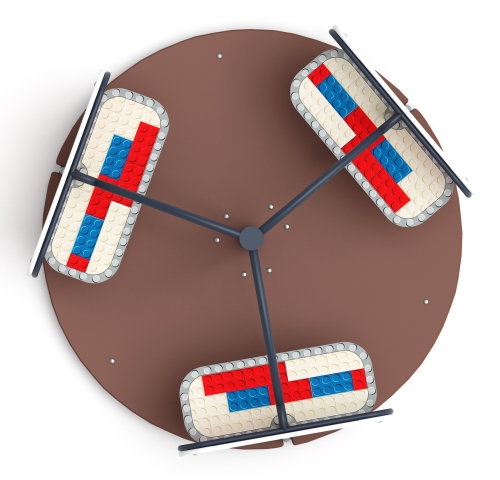 Карусель Солнышко (Конструктор) - ИО 30.01.03-17.И1 фото 4