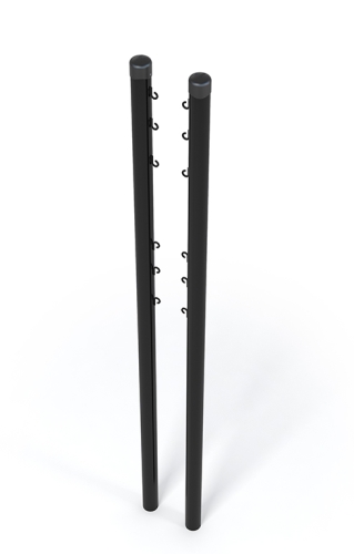 Волейбольные стойки не регулируемые по высоте (бетонируемые, без натяжителя, без сетки), пара фото 2