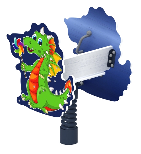 Дракоша - Качалка на пружине - ИО 22.01.09 фото 3