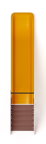 Горка пластиковая - ИО 42.01.01-03 - (желтый скат) H=1200 (Карандаши) фото 4