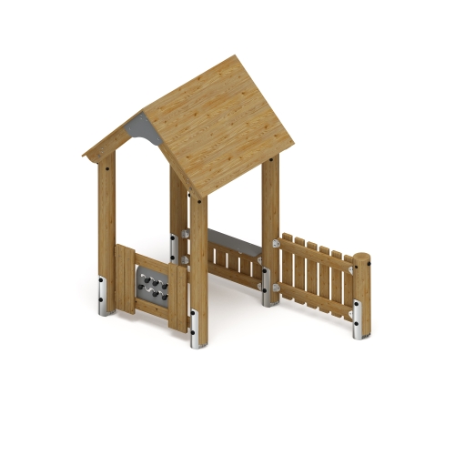 Домик (лиственница орех) МФ 10.24.02-Л.И1.02 фото 3