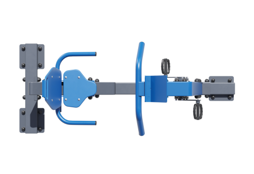 Горизонтальный уличный велотренажер STECTER Street Line фото 4