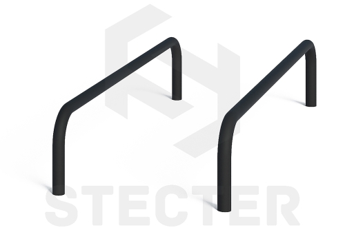 Брусья низкие гнутые параллельные