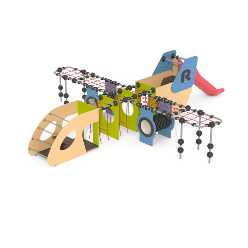 Romana Детский спортивно-игровой комплекс Самолёт серия "Сфера" Romana 057.26.00