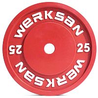 Диск стальной для пауэрлифтинга 25 кг WERK SAN