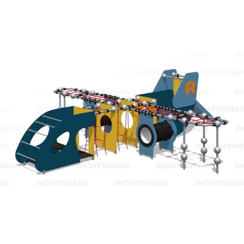 Romana Детский спортивно-игровой комплекс Самолёт серия "Сфера" Romana 057.26.00 фото 2