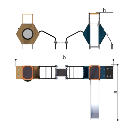 Romana Детский игровой комплекс Romana 115.78.00 фото 3