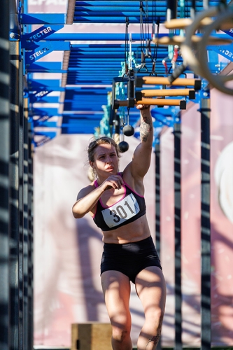 Соревновательная рама для гонок с препятствиями "Рукоход" 9х6 метров фото 3