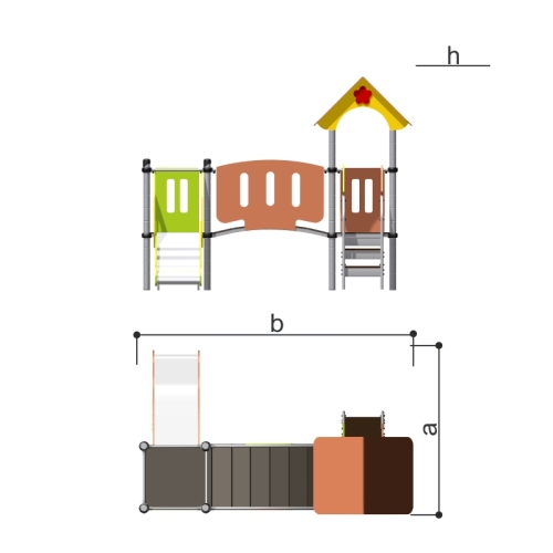 Romana Игровой комплекс Романа 104.19.00