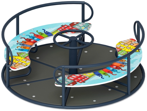 Карусель с рулем (Коты) - ИО 30.01.04-10.И1