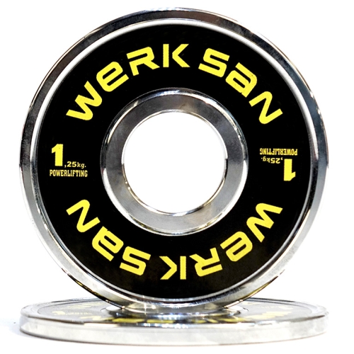 Диск стальной для пауэрлифтинга 1,25 кг WERK SAN