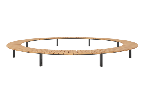 Скамья уличная "Мальта" круглая фото 3