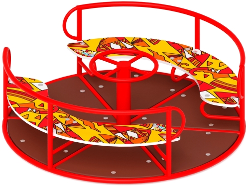 Карусель с рулем - ИО 30.01.04-И1 фото 2