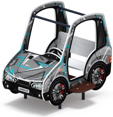 Машинка (серая) - Беседка машинка средняя - МФ 10.03.01-04.И1 фото 6