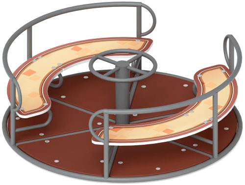 Карусель с рулем (Замок) - ИО 30.01.04-01.И1 фото 3 Карусель с рулем (Замок) - ИО 30.01.04-01.И1 фото 3