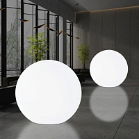 Шар-светильник 80 см (напольный, Белый)