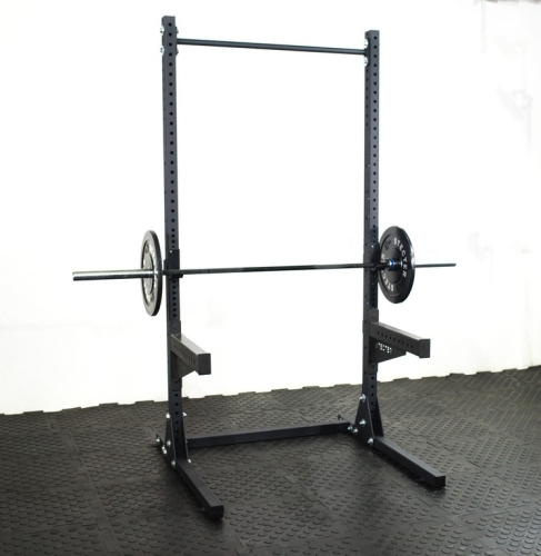 Стойка для штанги с турником и страховочными упорами (H=2,37м) фото 2