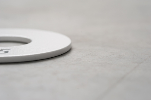 Диск тренировочный стальной 0,5 кг (пара) фото 2