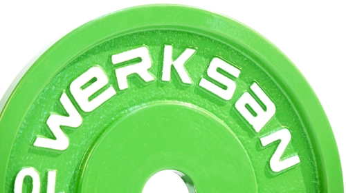 Диск стальной для пауэрлифтинга 10 кг WERK SAN фото 2