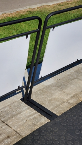 Основание барьера мобильного ограждения для зрителей (1 шт)